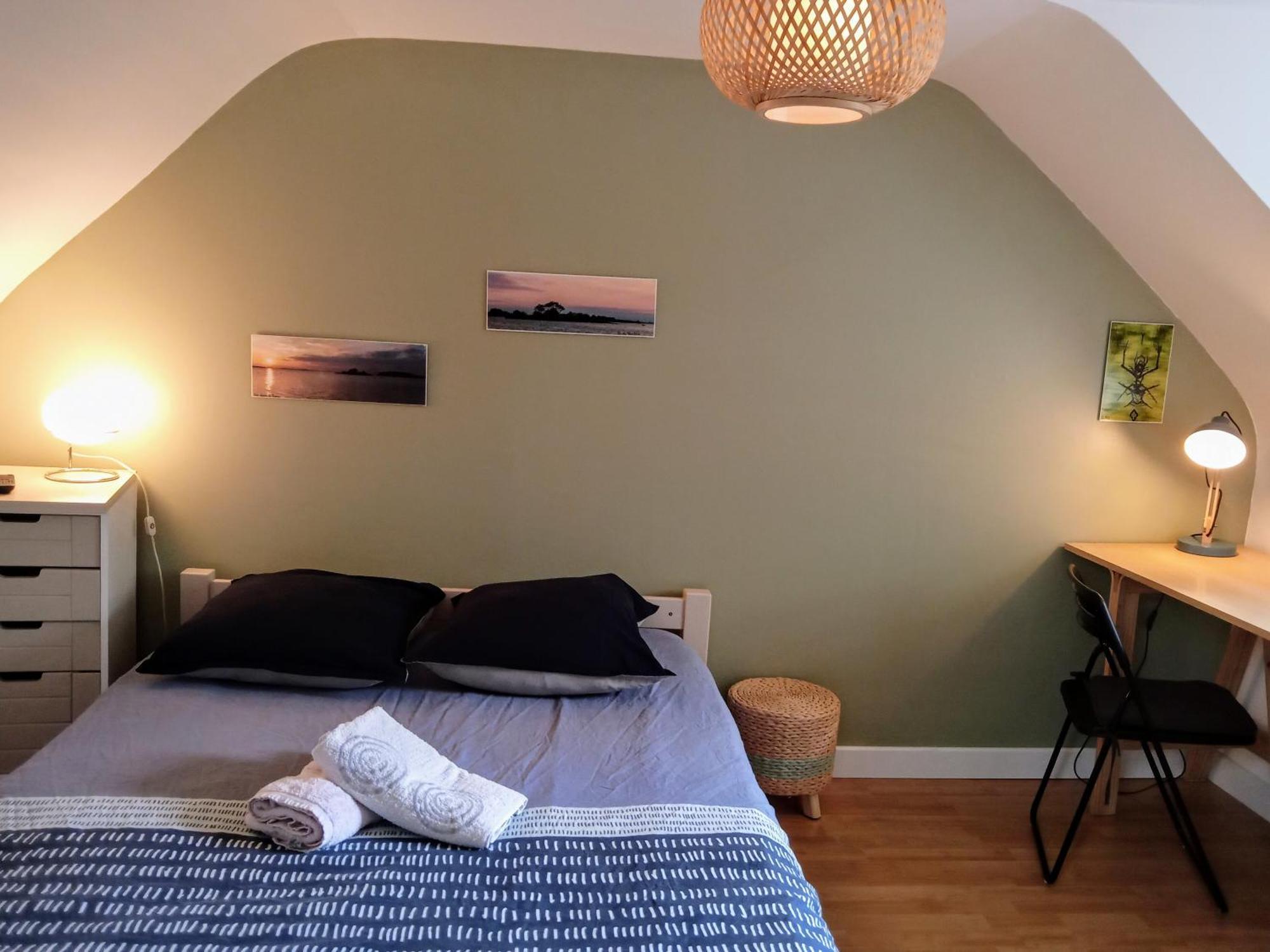 L Ideal 10 Mn Vannes Linge De Lit, Serviettes Inclus Wifi Parking Gratuit Noyalo Esterno foto